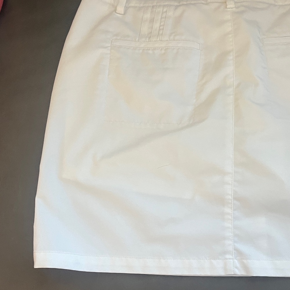 Adidas Women's White Clima Cool skort - Classic Clean Look size 8 - Picture 12 of 14